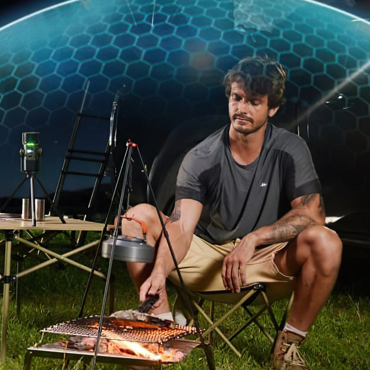 Flextail Evo Repel 3 in 1 Đèn cắm trại đuổi muỗi loại sạc