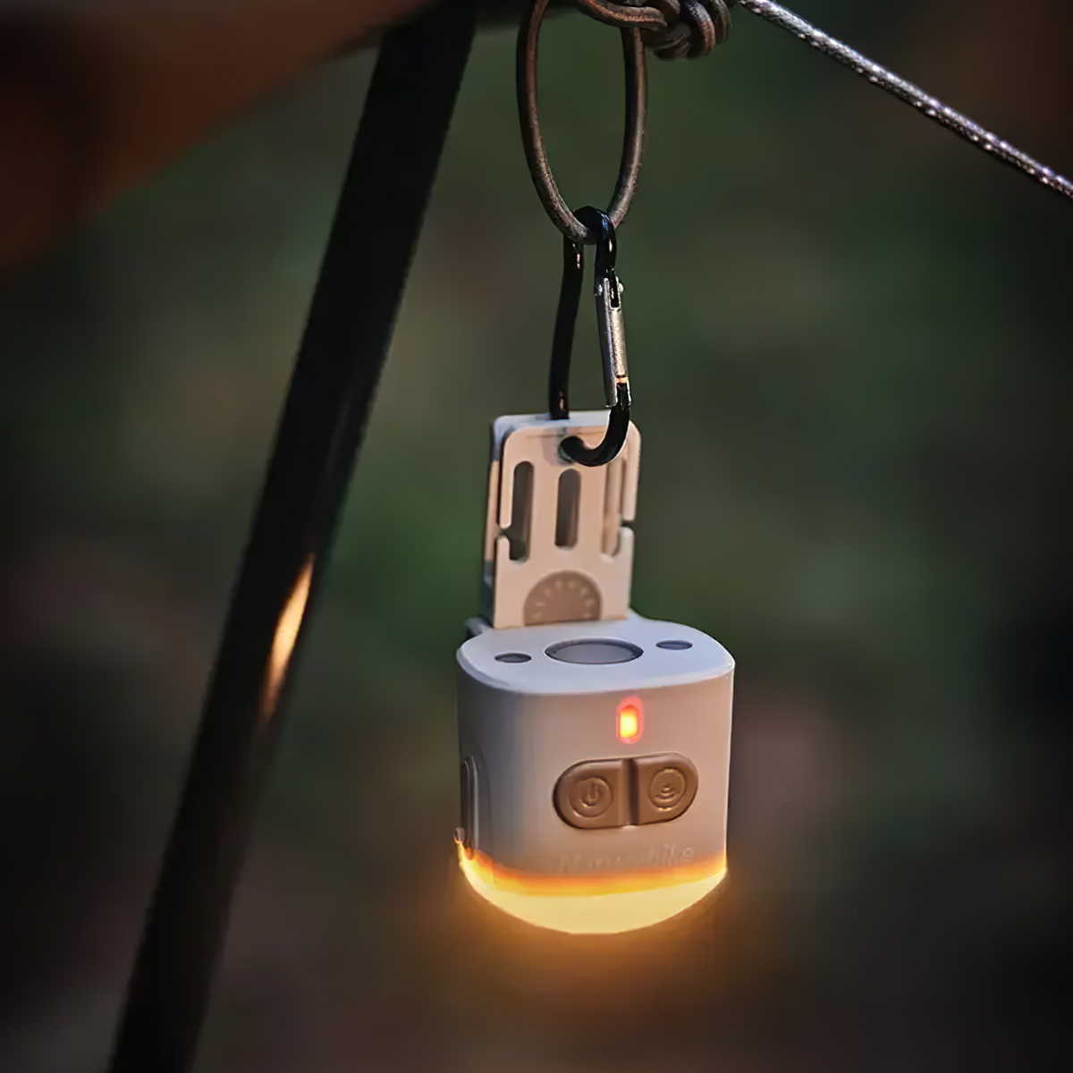 Naturehike CNK2300DQ019 Đèn Cắm Trại Kẹp Mũ Chống Nước IPX4