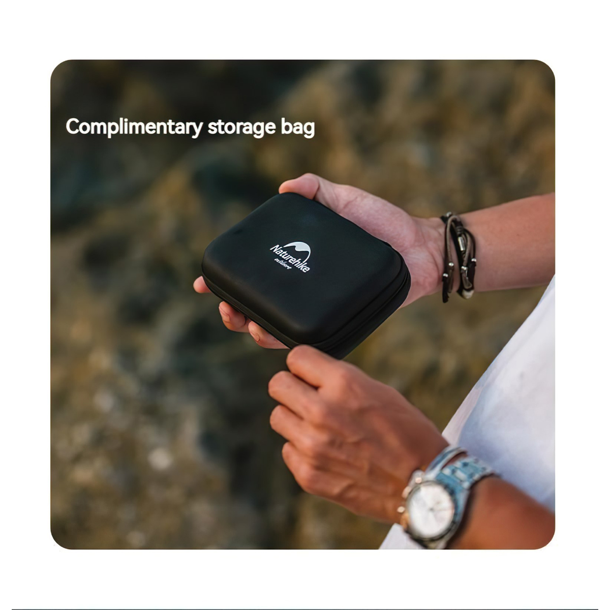 Naturehike Đèn Kiêm Sạc Dự Phòng Đa Năng Moonlight Plus Cắm Trại CNK2300DQ017