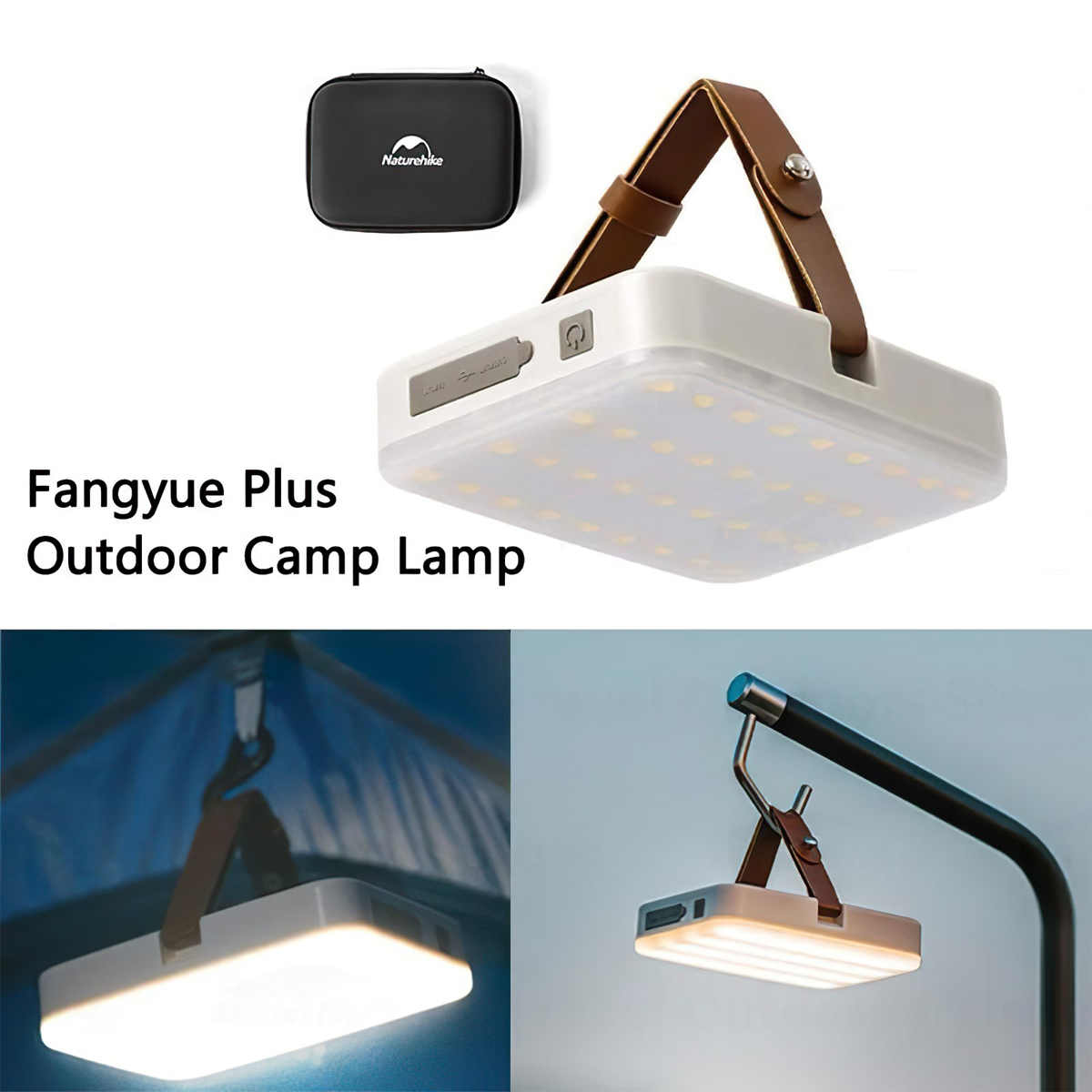 Naturehike Đèn Kiêm Sạc Dự Phòng Đa Năng Moonlight Plus Cắm Trại CNK2300DQ017