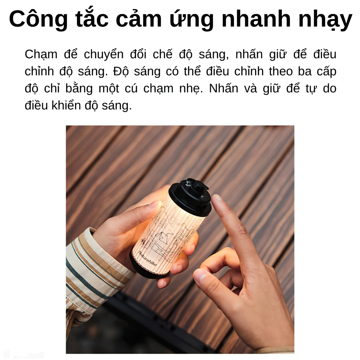 Naturehike Glamping CNK2300DQ012 Đèn Cắm Trại