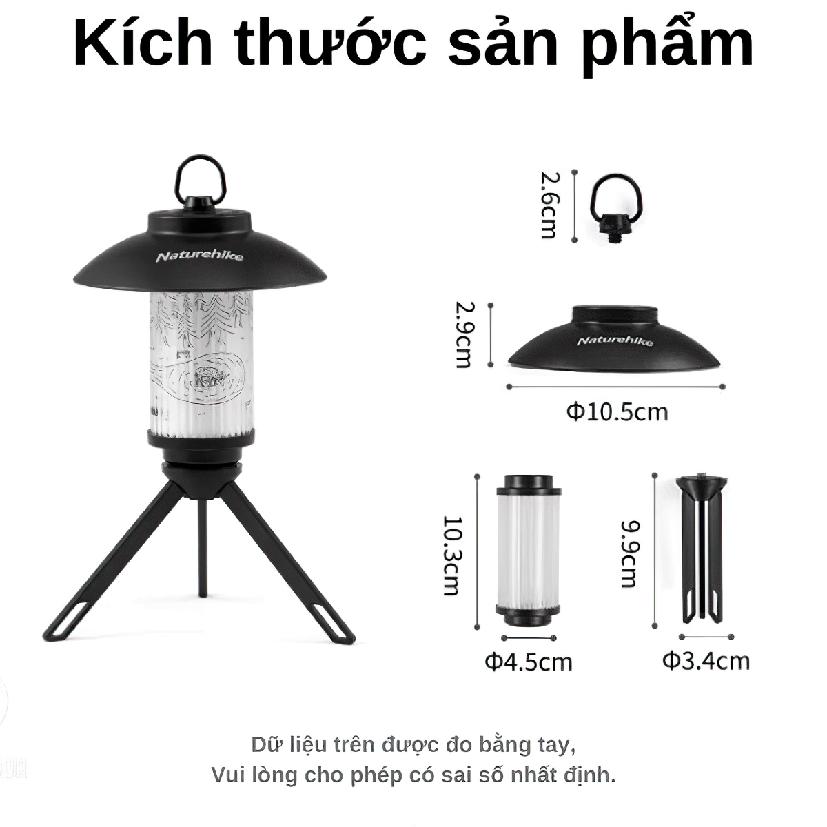 Naturehike Glamping CNK2300DQ012 Đèn Cắm Trại