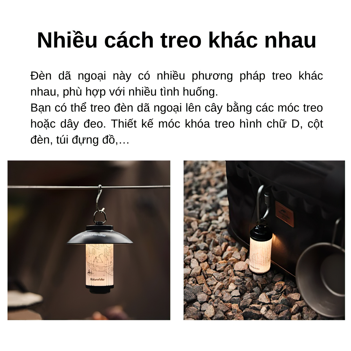 Naturehike Glamping CNK2300DQ012 Đèn Cắm Trại