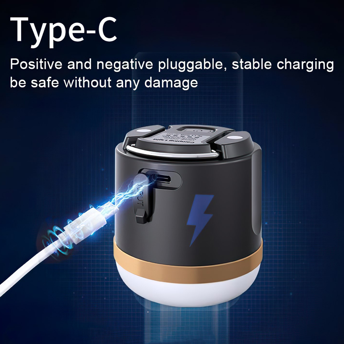 EcoFlow Đèn Cắm Trại Tích Điện 5 Chế Độ