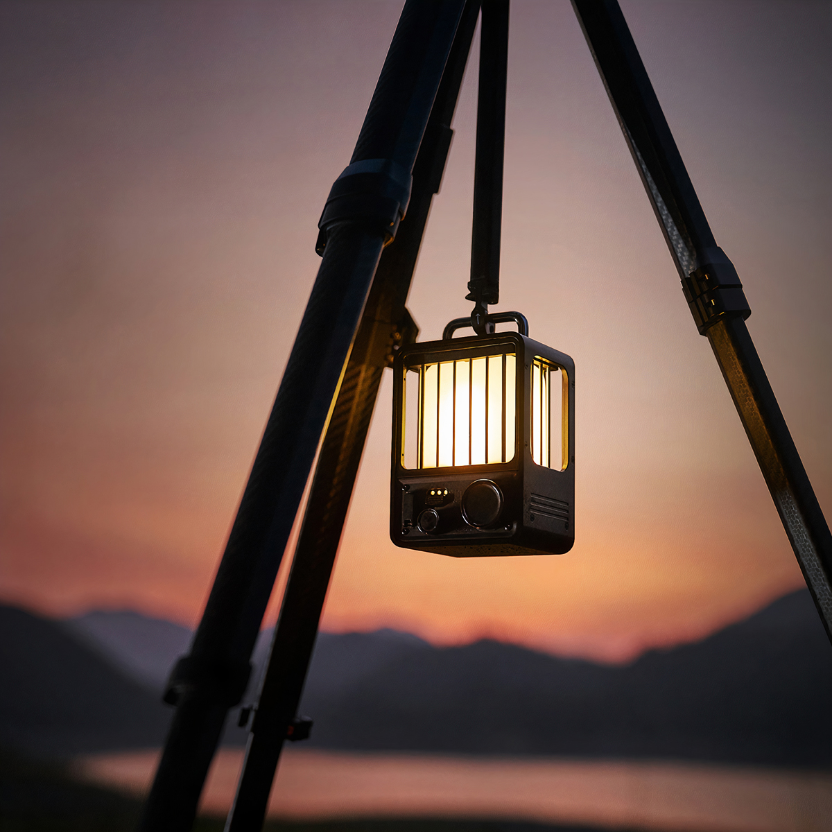 Flextail VILLA LANTERN Đèn Dã Ngoại Sạc -Vintage LED Rechargeable Camp Lantern