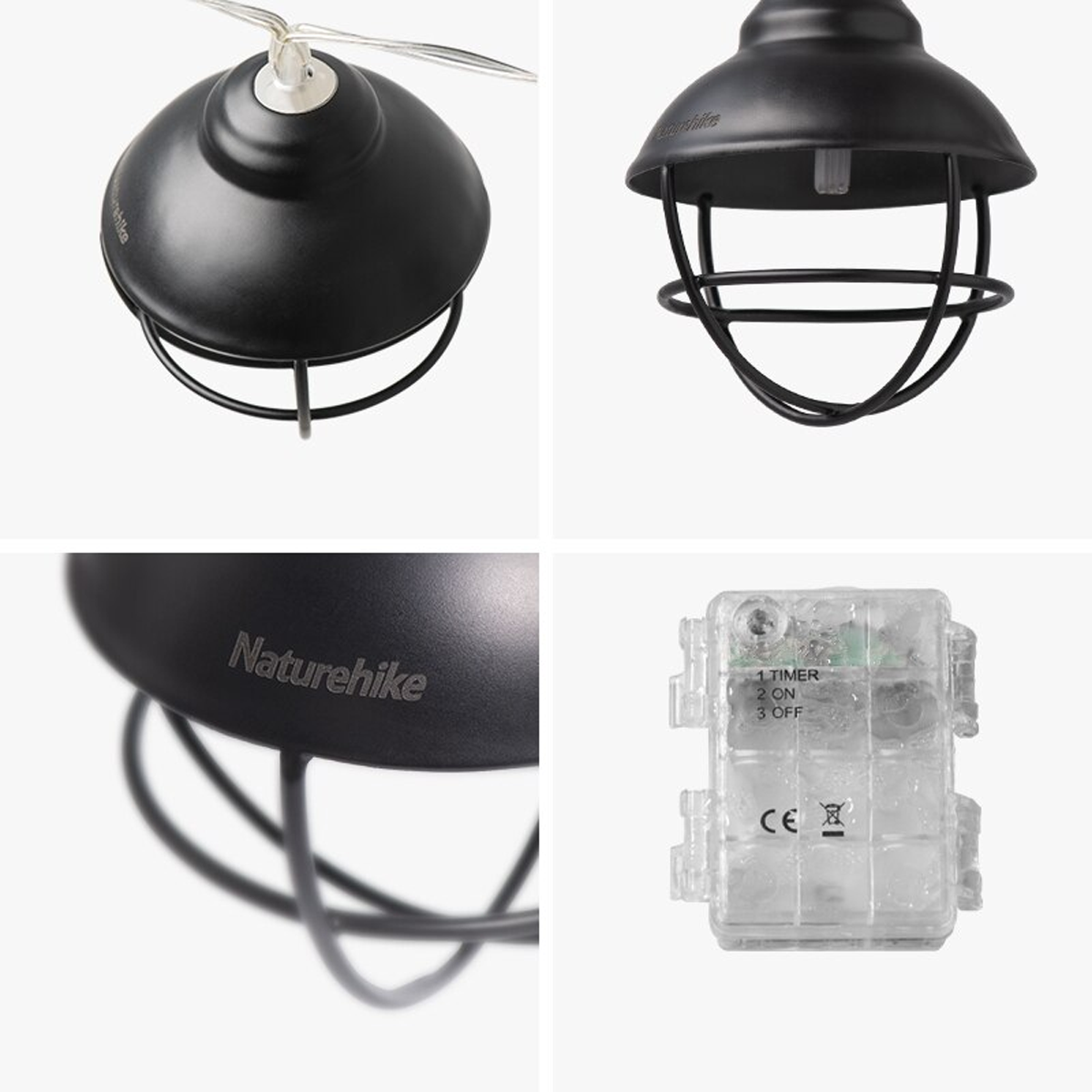 Naturehike NH21ZM001 Bộ Dây Đèn Trang Trí Lều Cắm Trại Dã Ngoại