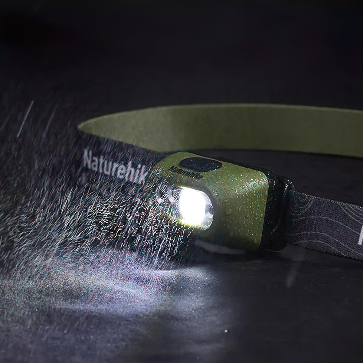 Naturehike CNK2300DQ023 Đèn Đeo Trán Chống Nước IP65 Cắm Trại