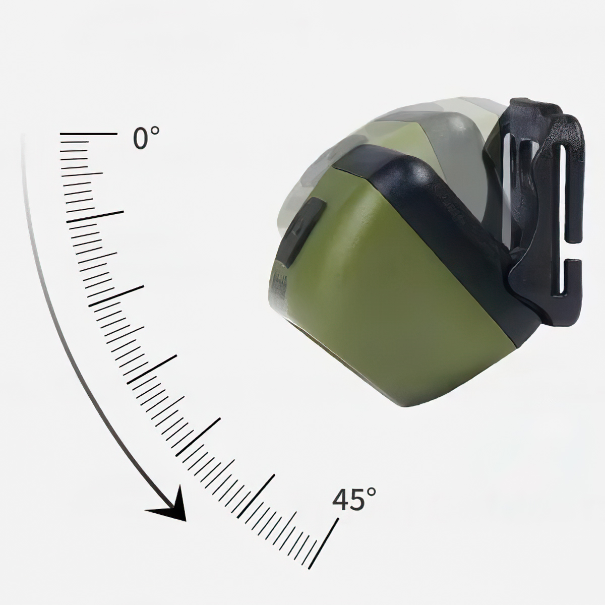 Naturehike CNK2300DQ023 Đèn Đeo Trán Chống Nước IP65 Cắm Trại