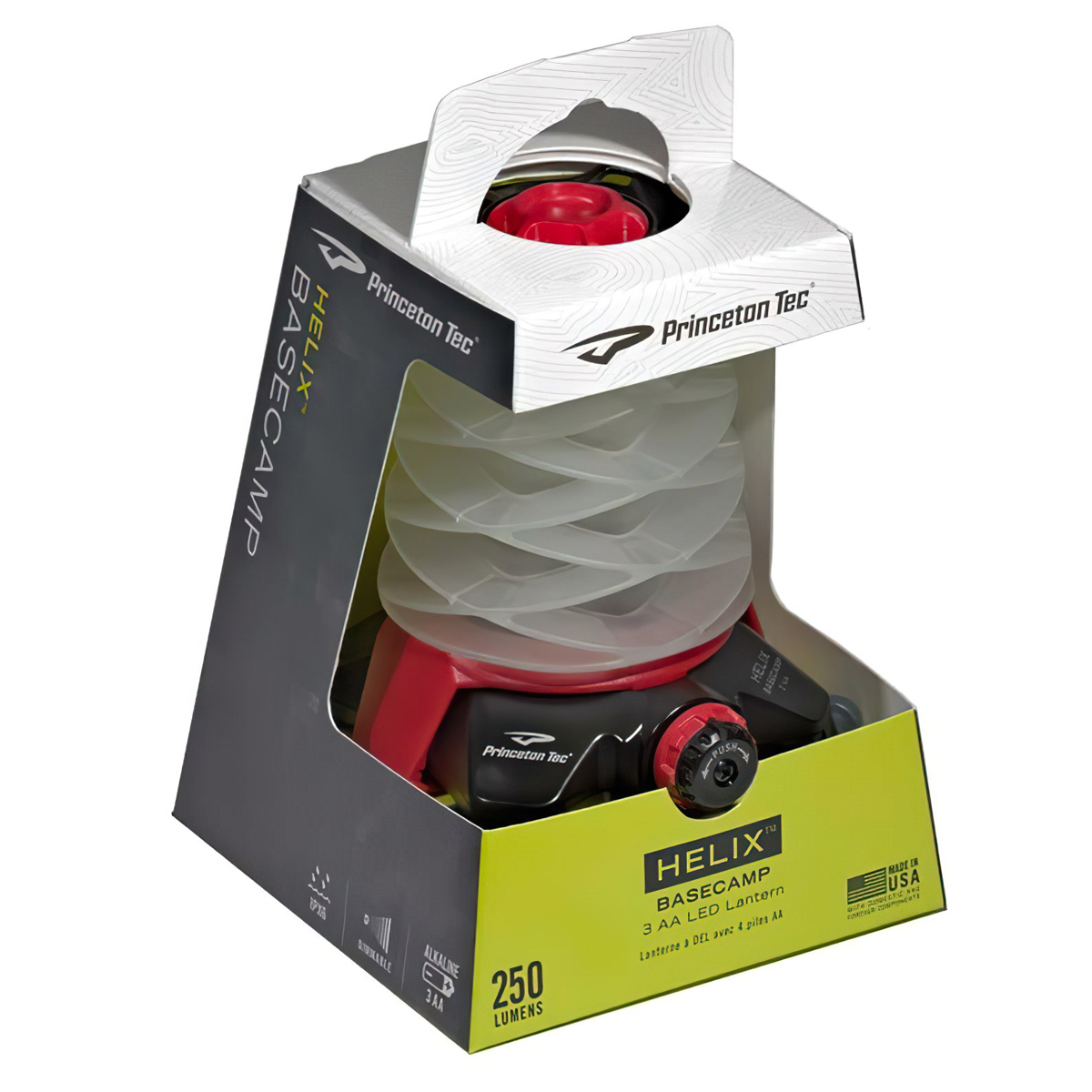 Đèn Đuốc Cắm Trại Princeton Tec Helix Basecamp Led Lantern Hx2-Bk