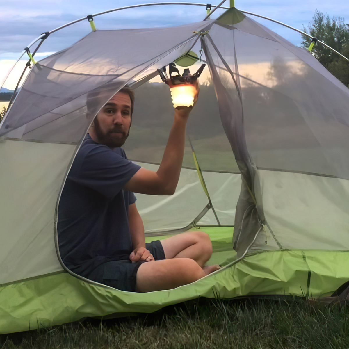 Đèn Đuốc Cắm Trại Princeton Tec Helix Basecamp Led Lantern Hx2-Bk