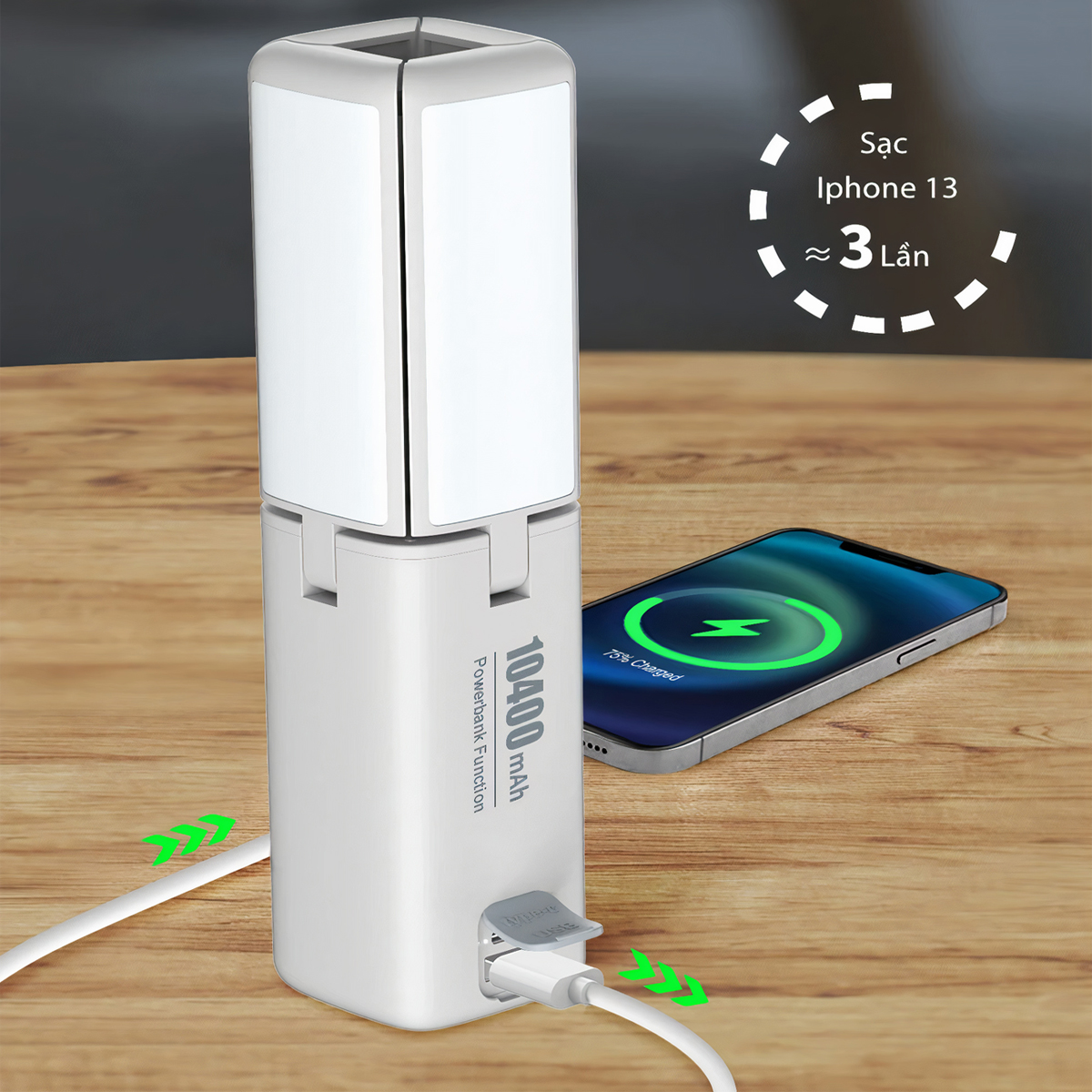 KLARUS CL2 Đèn cắm trại sáng 750 lumen