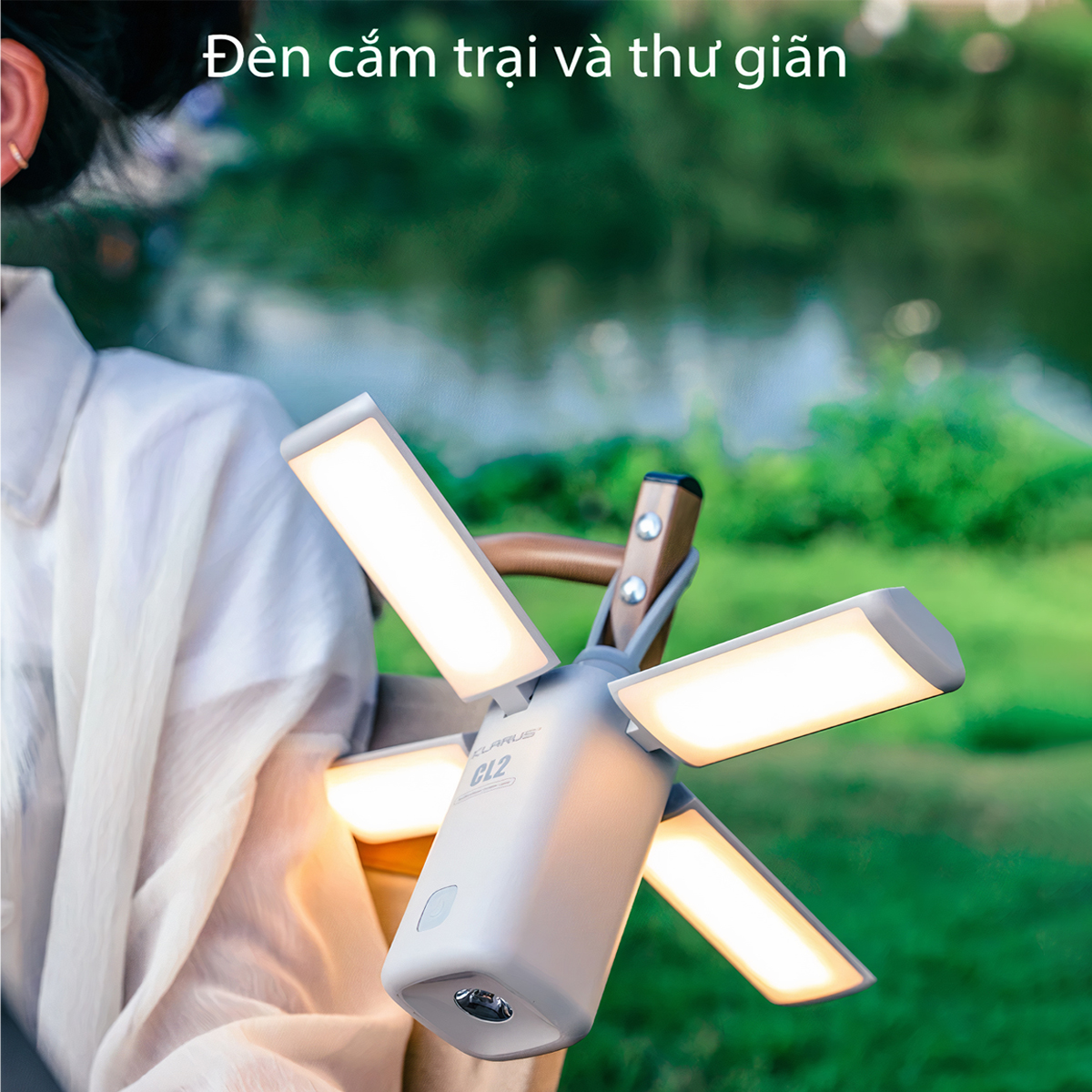 KLARUS CL2 Đèn cắm trại sáng 750 lumen