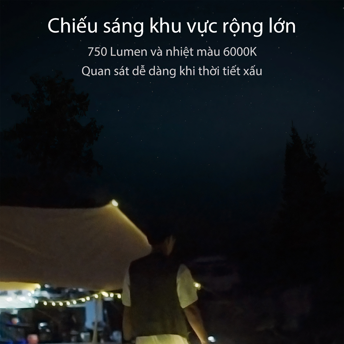 KLARUS CL2 Đèn cắm trại sáng 750 lumen