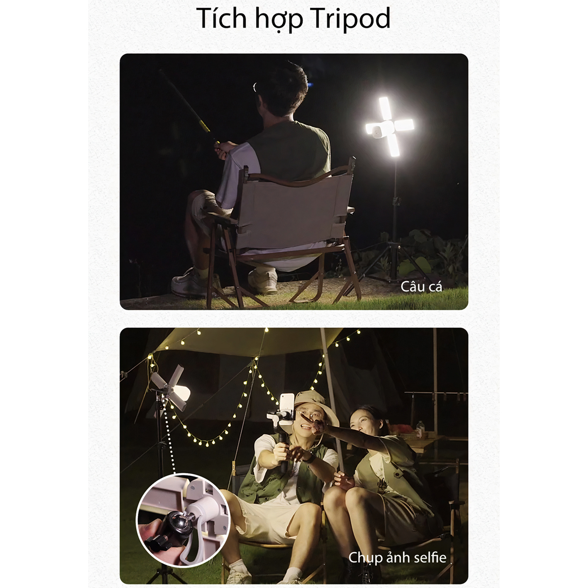 KLARUS CL2 Đèn cắm trại sáng 750 lumen