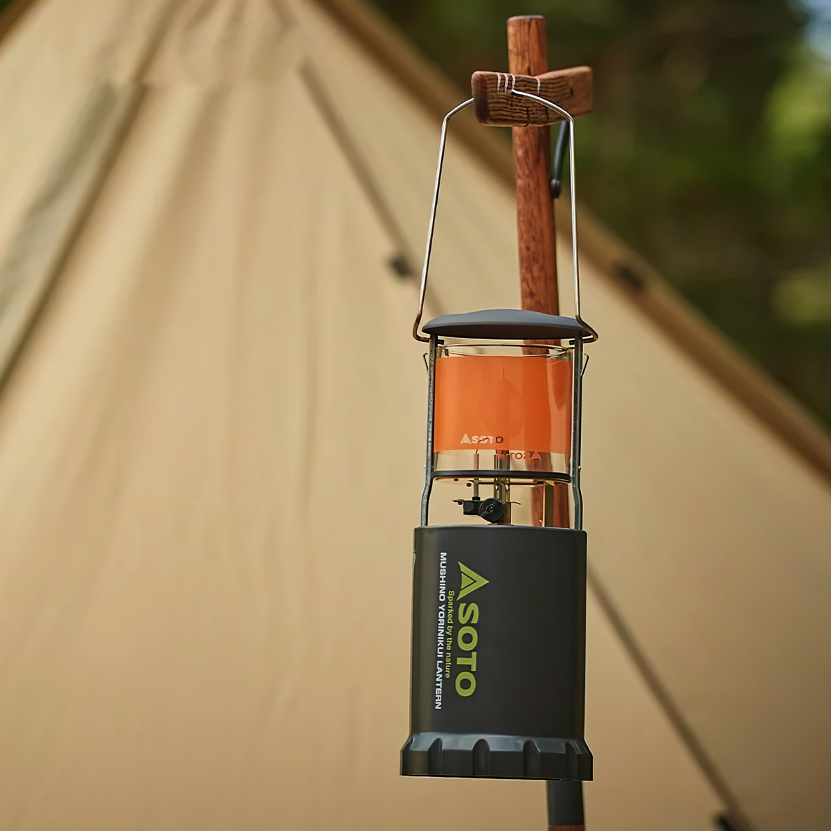 Đèn Gas Cắm Trại Du Lịch Soto Bug Resistant Foldable Lantern