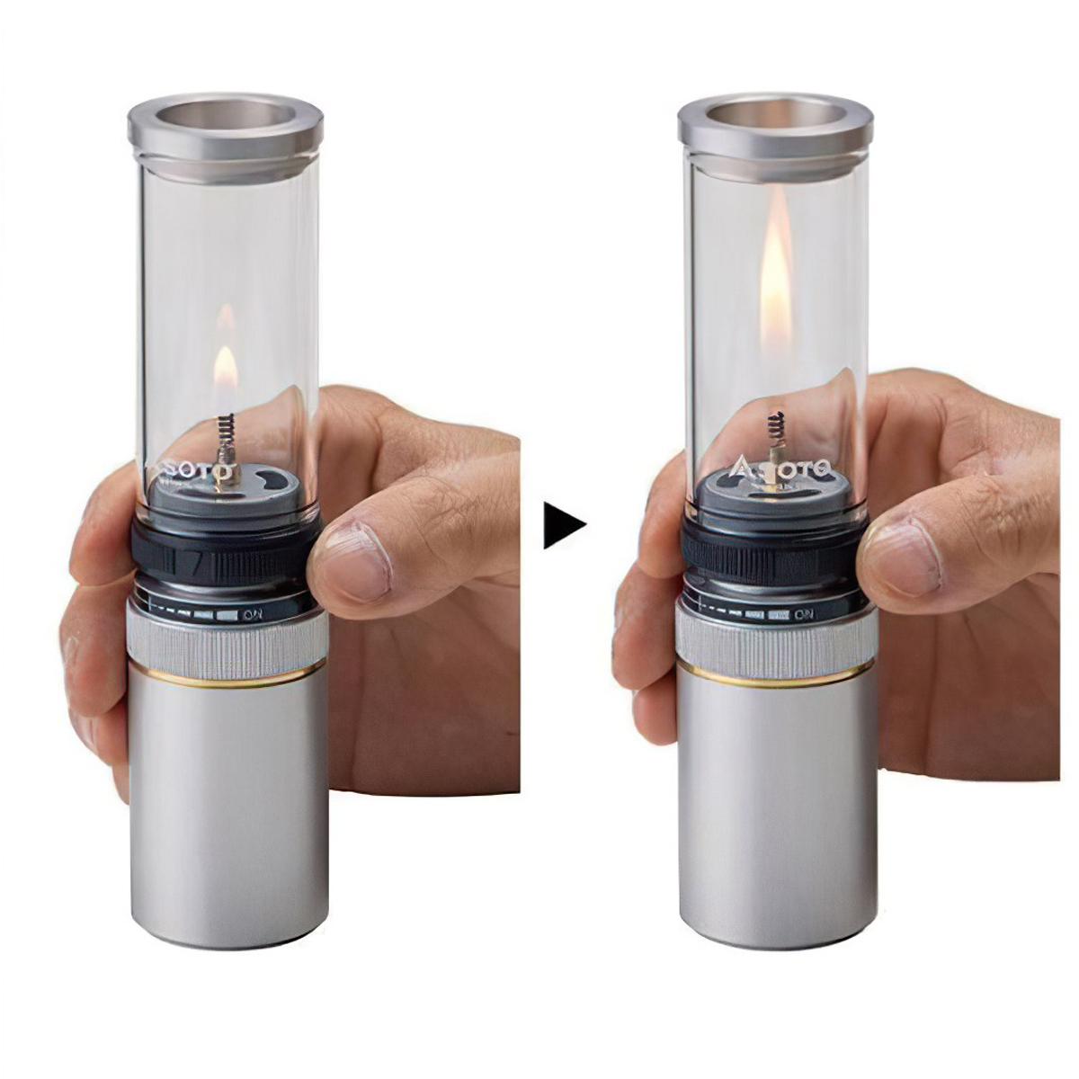 Đèn Gas Cắm Trại Du Lịch Soto Hinoto (With Storage Case)