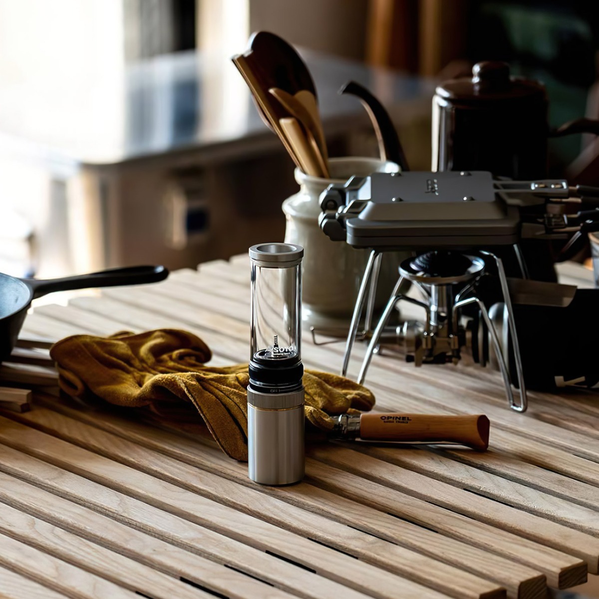 Đèn Gas Cắm Trại Du Lịch Soto Hinoto (With Storage Case)