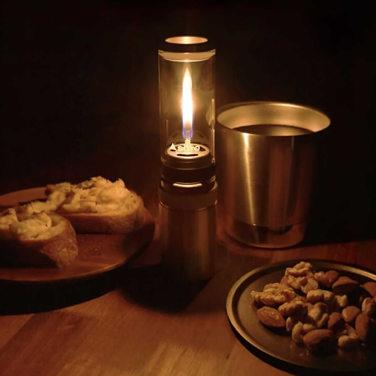 Đèn Gas Cắm Trại Du Lịch Soto Hinoto (With Storage Case)