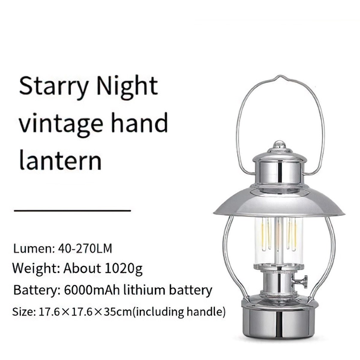 Naturehike CNH22DQ025  Đèn Led Cắm Trại Cổ Điển