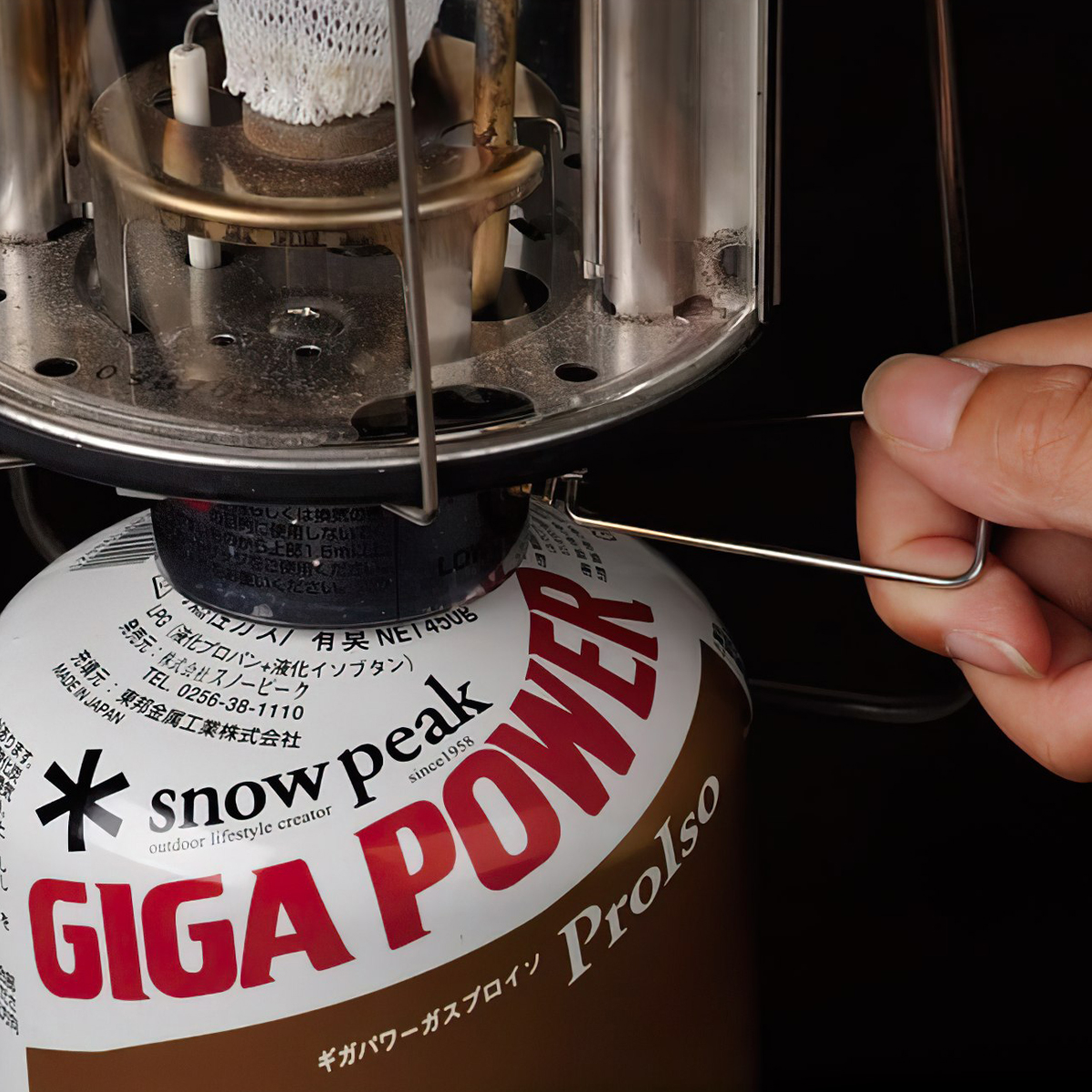 Snowpeak Đèn Măng Xông Cắm Trại Du Lịch Gigapower Bf Lantern