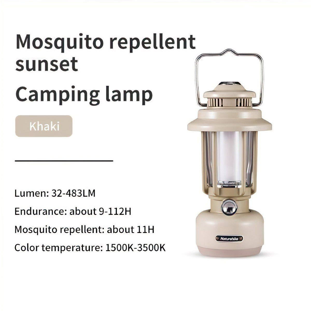 Naturehike CNH22DQ011 Đèn Măng Xông Cắm Trại