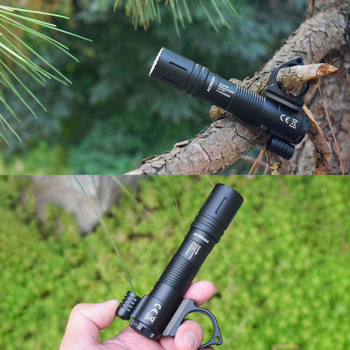 Đèn Pin Cắm Trại Du Lịch ACEBEAM P15 LED LUMINUS SFT40 Độ Sáng 1700 Lumen Chiếu Xa 330M