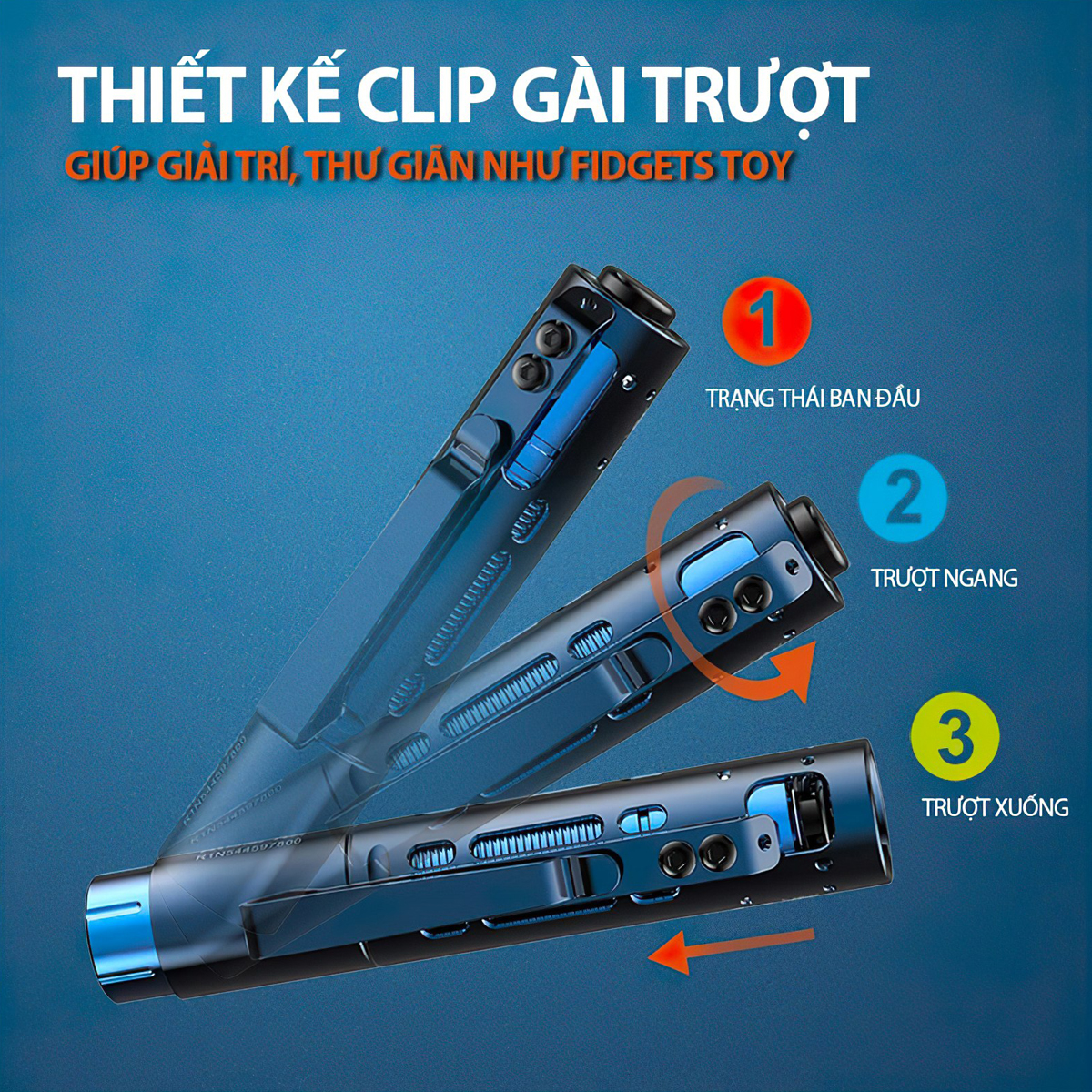 Đèn Pin Cắm Trại Du Lịch ACEBEAM RIDER RX BLUE Độ Sáng 650 Lumen Chiếu Xa 96M