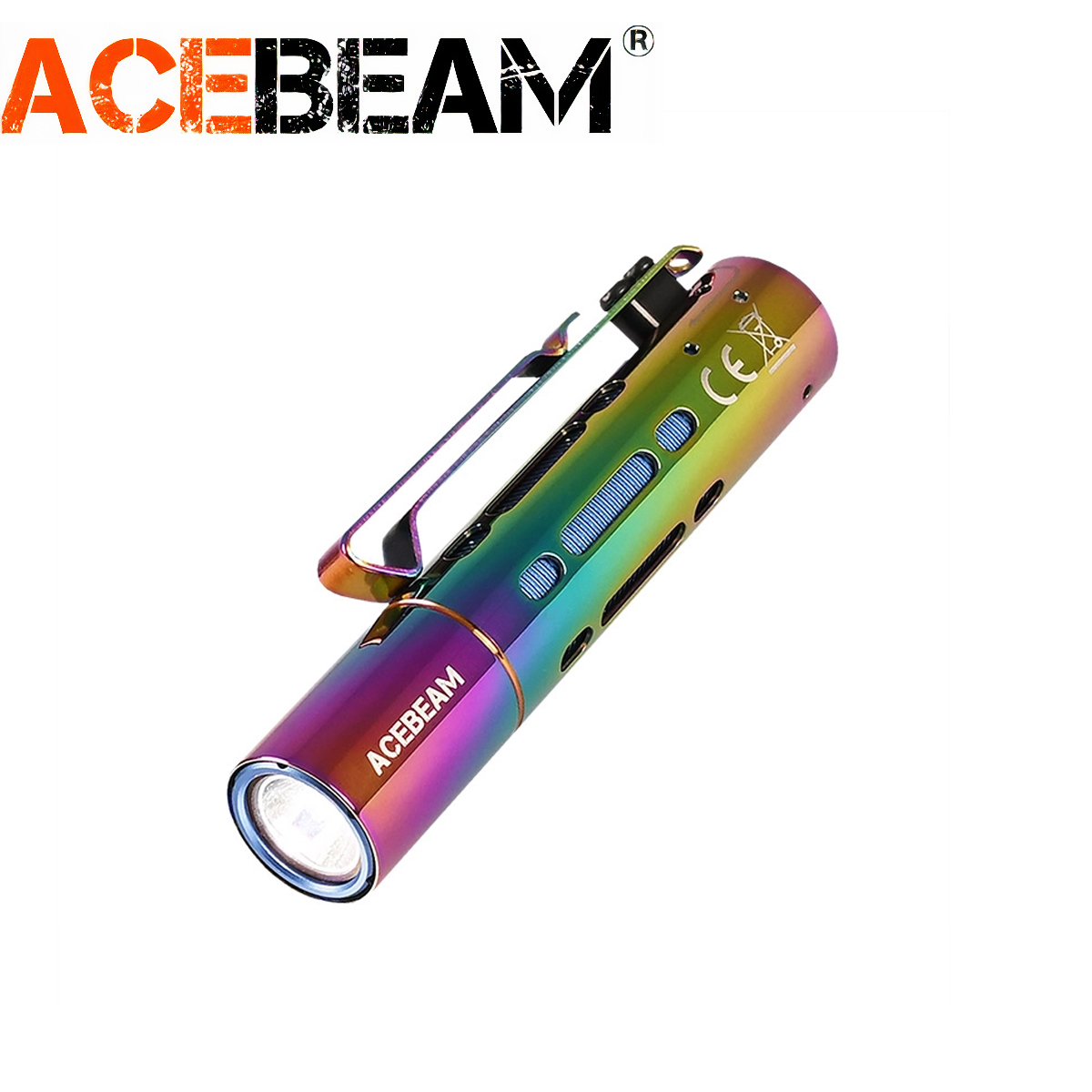 Đèn Pin Cắm Trại Du Lịch ACEBEAM RIDER RX RAINBOW Độ Sáng 650 Lumen Chiếu Xa 96M