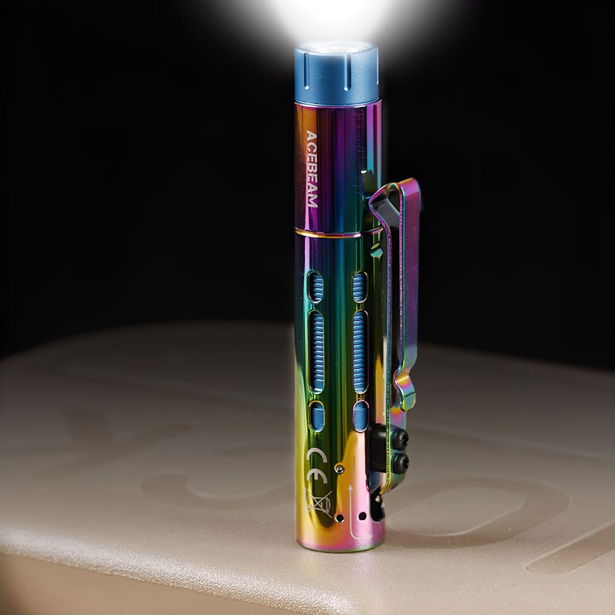 Đèn Pin Cắm Trại Du Lịch ACEBEAM RIDER RX RAINBOW Độ Sáng 650 Lumen Chiếu Xa 96M