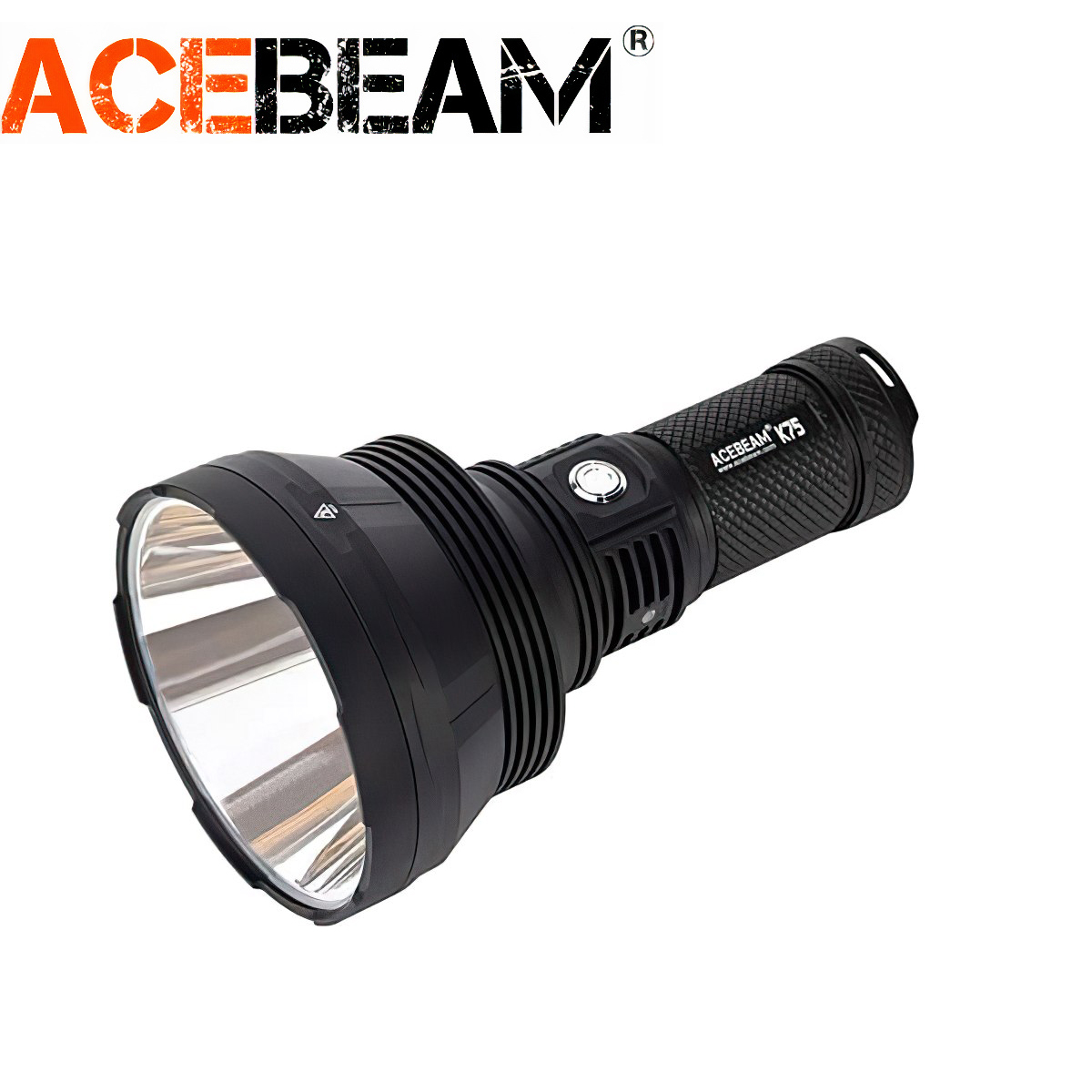 Đèn Pin Cắm Trại Du Lịch Chiếu Xa Acebeam K75 Chiếu Xa 2500M Độ Sáng 6300 Lumen