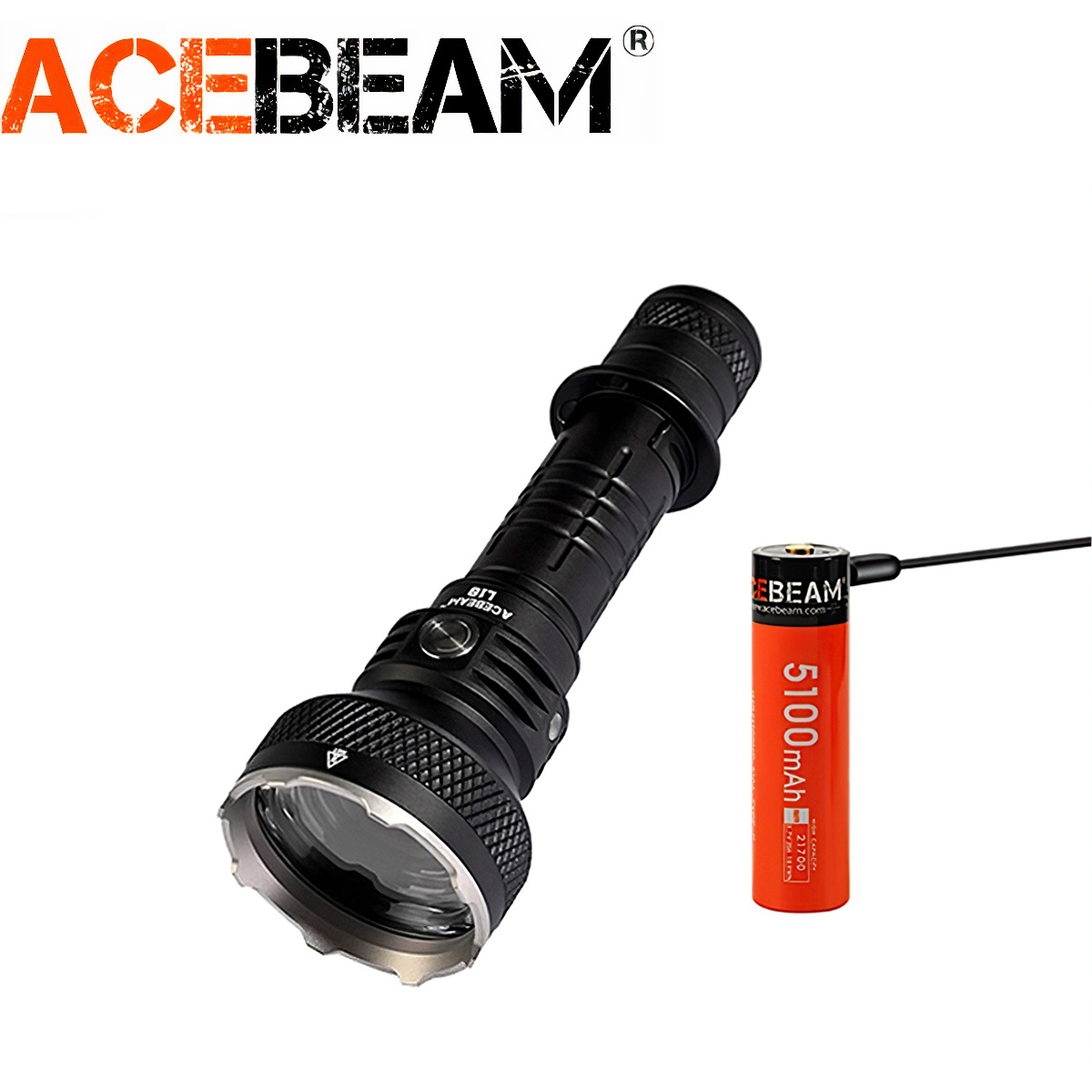 Đèn Pin Cắm Trại Du Lịch Chiếu Xa ACEBEAM L18 Độ Sáng 1500 Lumen Chiếu Xa 1000M