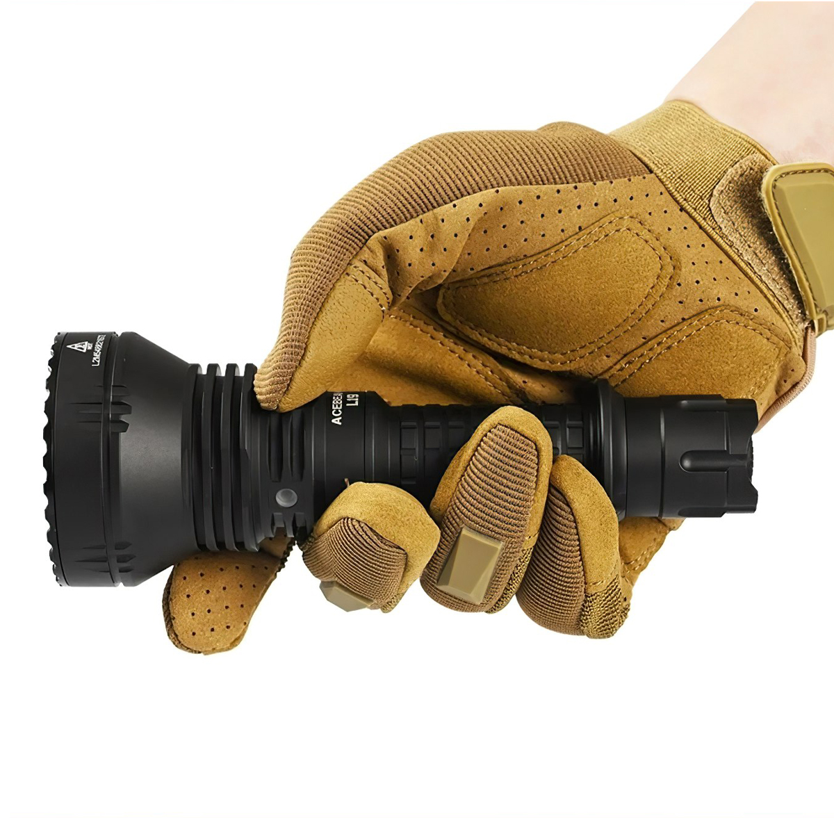 Đèn Pin Cắm Trại Du Lịch Chiếu Xa ACEBEAM L19 V2 Độ Sáng 2200 Lumen Chiếu Xa 1083M Kèm Pin Sạc 21700 Usb