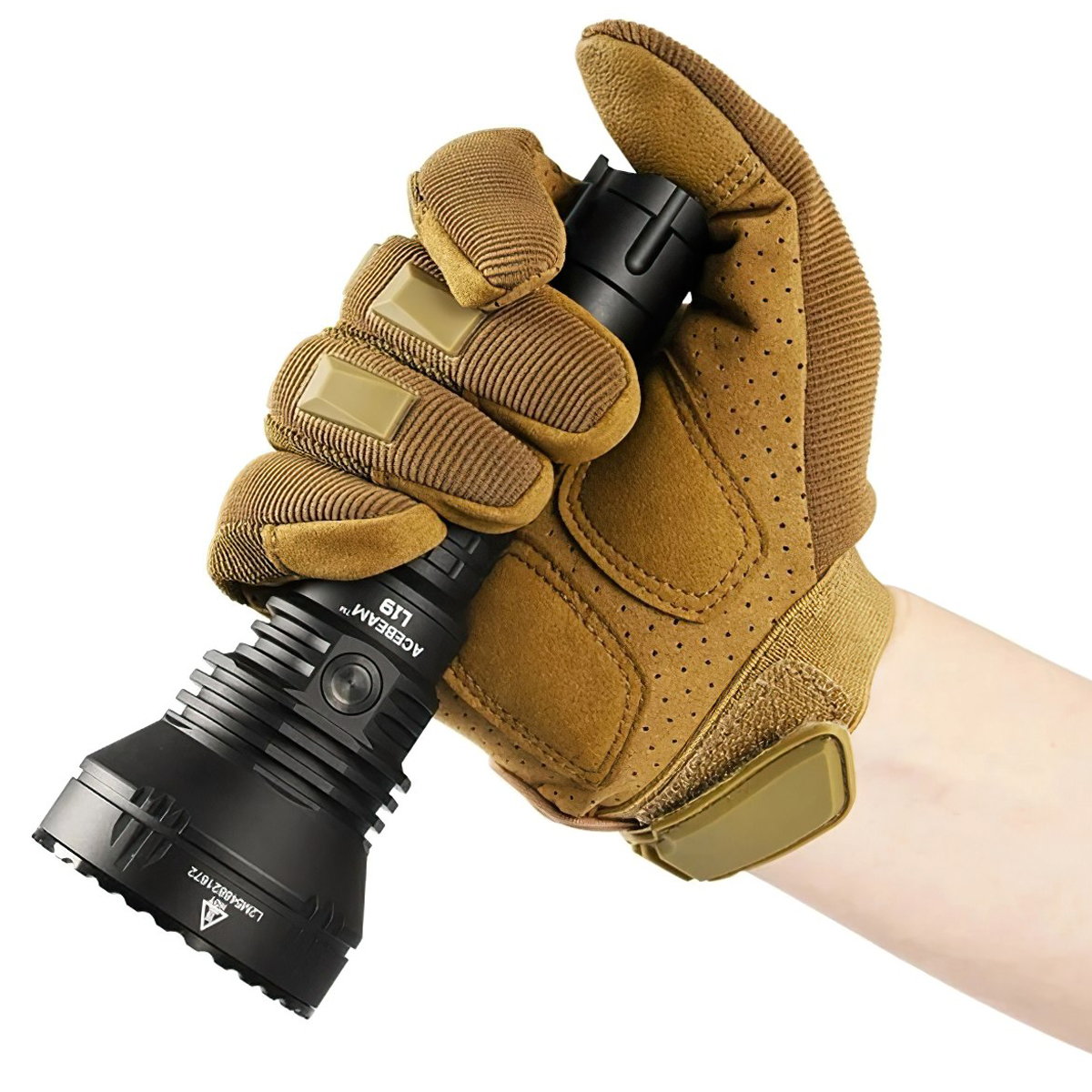 Đèn Pin Cắm Trại Du Lịch Chiếu Xa ACEBEAM L19 V2 Độ Sáng 2200 Lumen Chiếu Xa 1083M Kèm Pin Sạc 21700 Usb