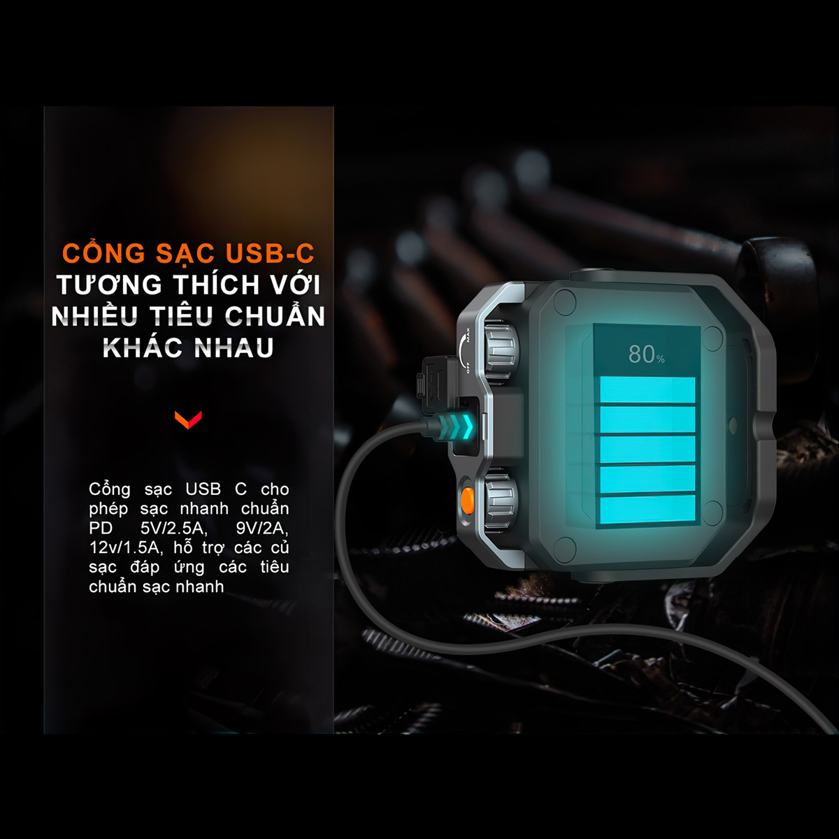 FENIX CL28R Đèn Pin Cắm Trại Du Lịch Sáng 2000 Lumen Pin Liền Thân 10000Mah Sạc Usb-C Có Chức Năng Powerbank