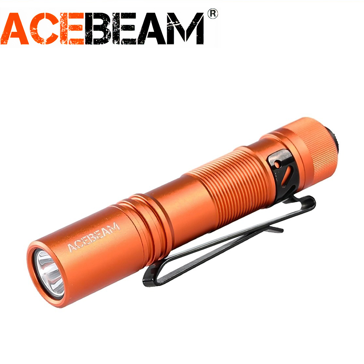 Đèn Pin Cắm Trại Du Lịch Mini Acebeam Pokelit Ánh Sáng Vàng, Sáng 550Lm Chiếu Xa 86M Pin 14500
