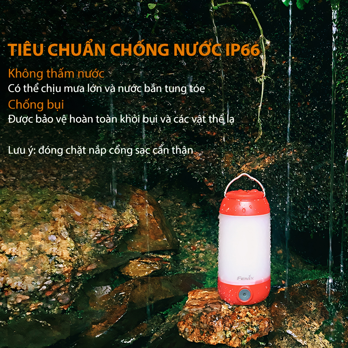 FENIX CL26R Đèn Pin Cắm Trại Độ Sáng 400 Lumen