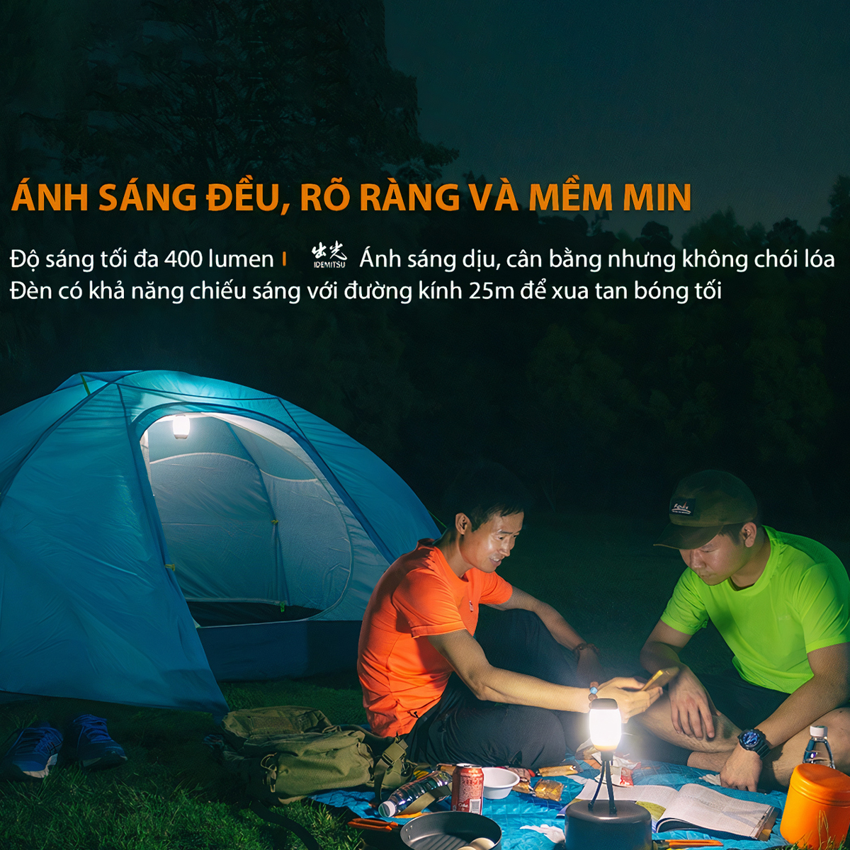 FENIX CL26R Đèn Pin Cắm Trại Độ Sáng 400 Lumen