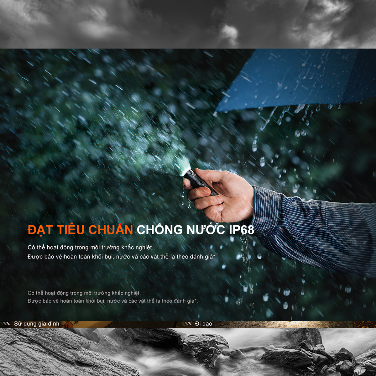 Fenix Đèn Pin Cắm Trại E12 V3.0