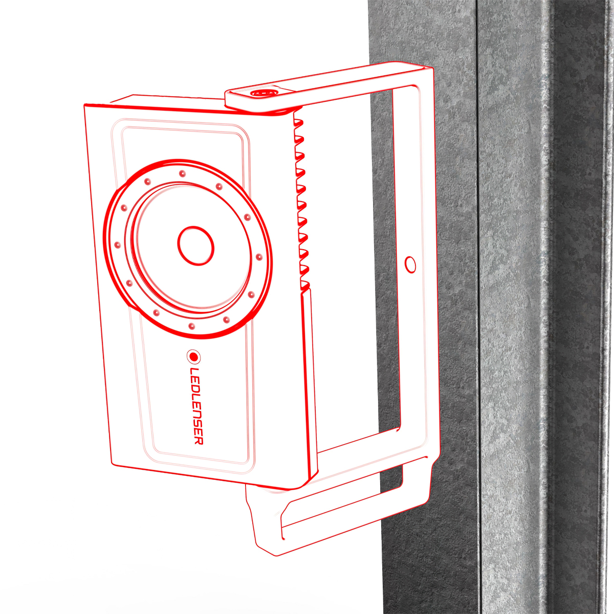 Ledlenser IF8R Đèn Pin Cắm Trại