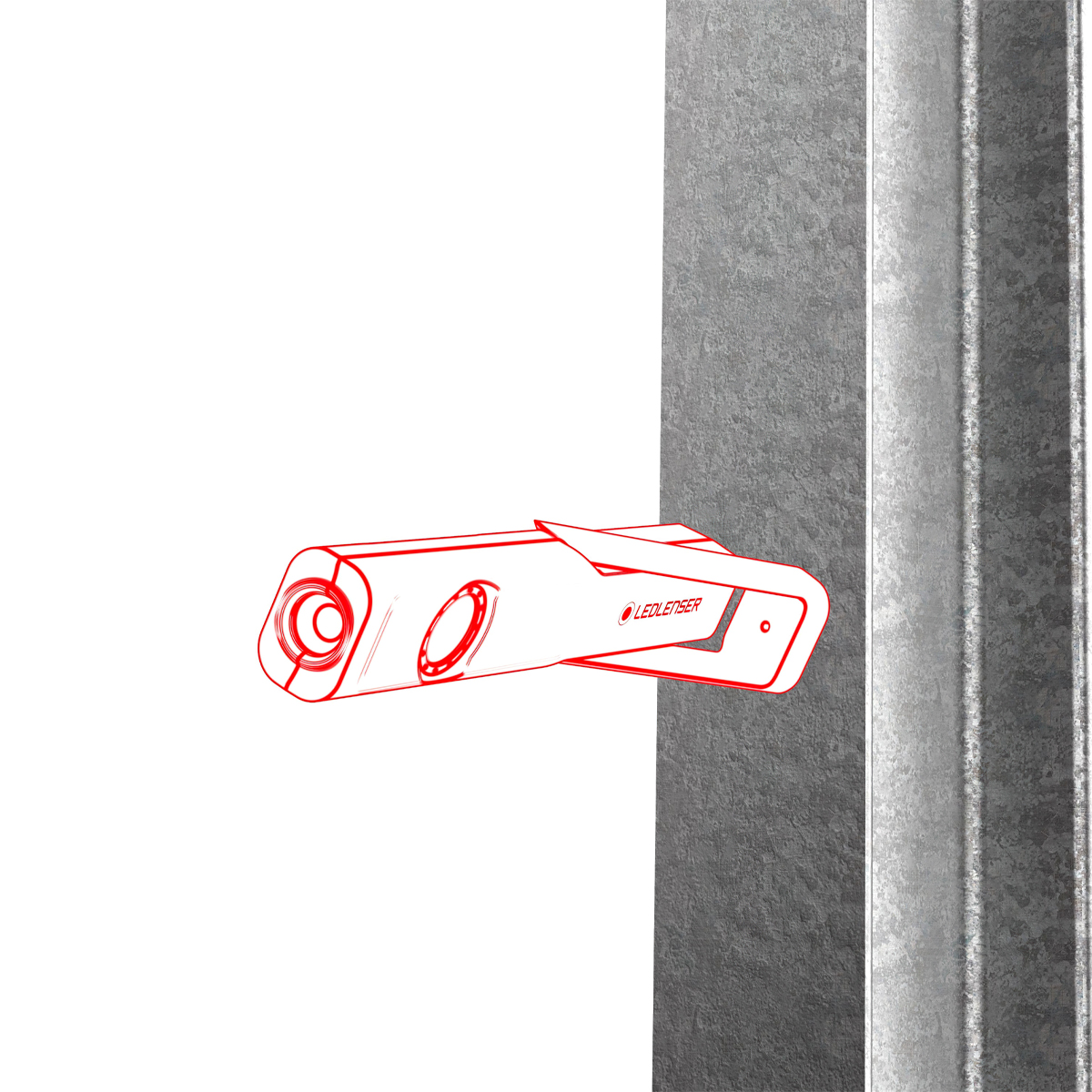 Ledlenser IW4R Đèn Pin Cắm Trại