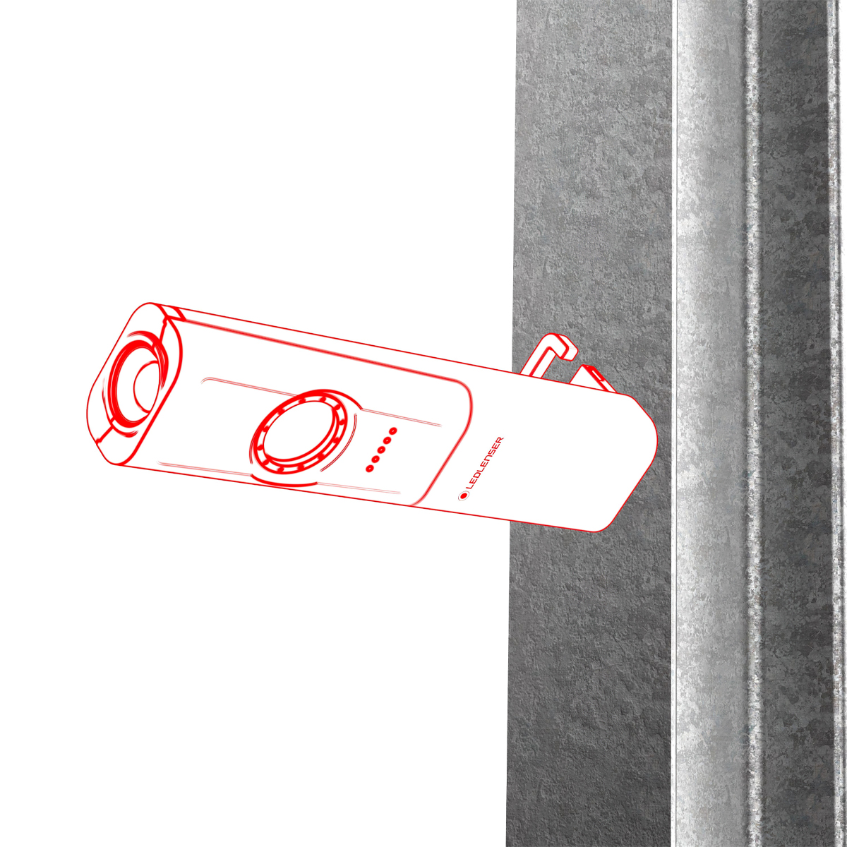 Ledlenser IW5R Đèn Pin Cắm Trại