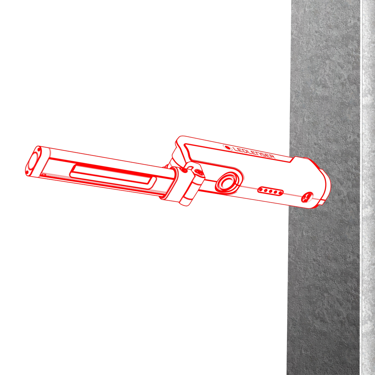 Ledlenser IW5R FLEX Đèn Pin Cắm Trại