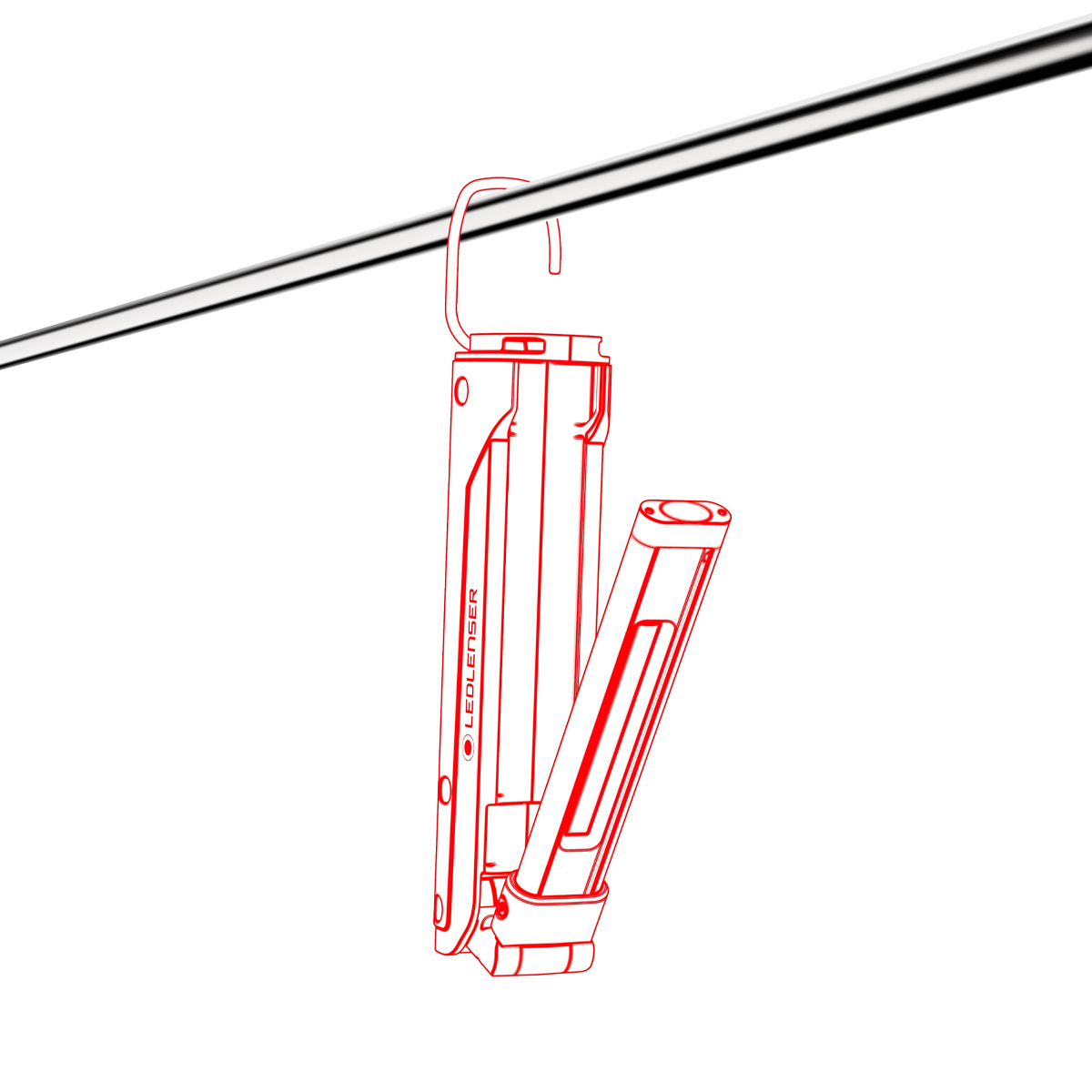 Ledlenser IW5R FLEX Đèn Pin Cắm Trại