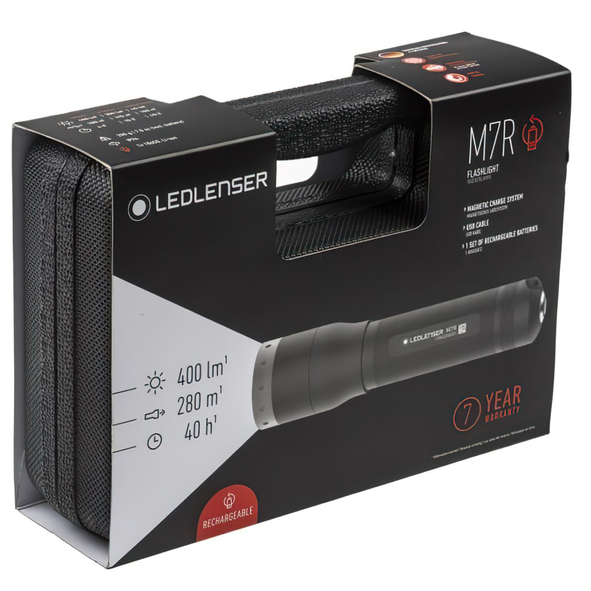 Ledlenser M7R Đèn Pin Cắm Trại
