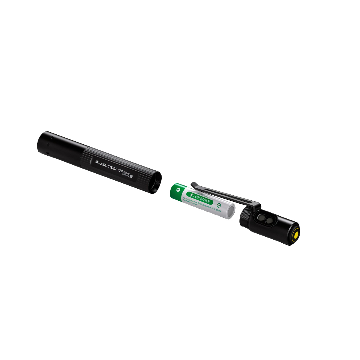 Ledlenser P2R Work Đèn Pin Cắm Trại