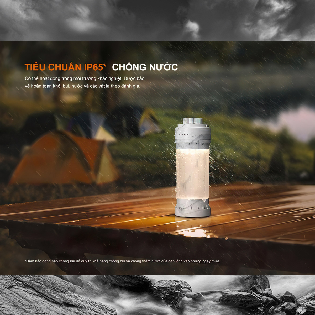 Fenix Đèn Pin Cắm Trại Ngoài Trời CL22R