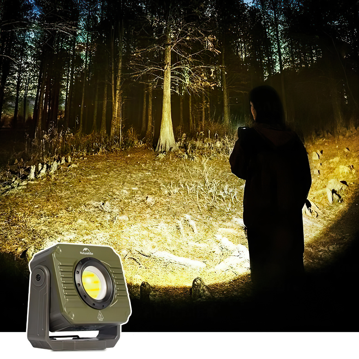 Naturehike CNK2300012 Đèn Pin Cắm Trại Siêu Sáng Đa Năng