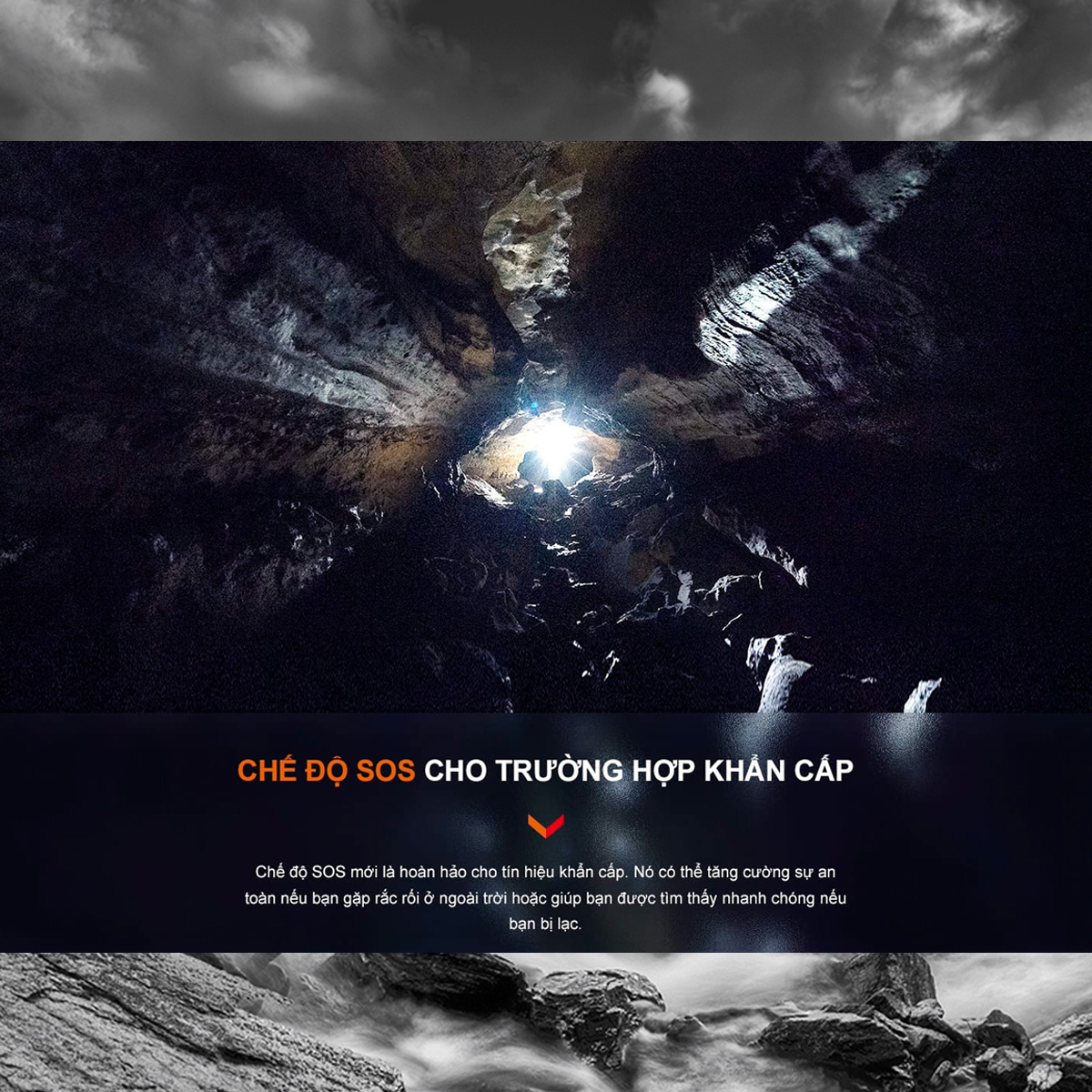 Fenix Pd40R V3.0 Đèn Pin Siêu Sáng Cắm Trại