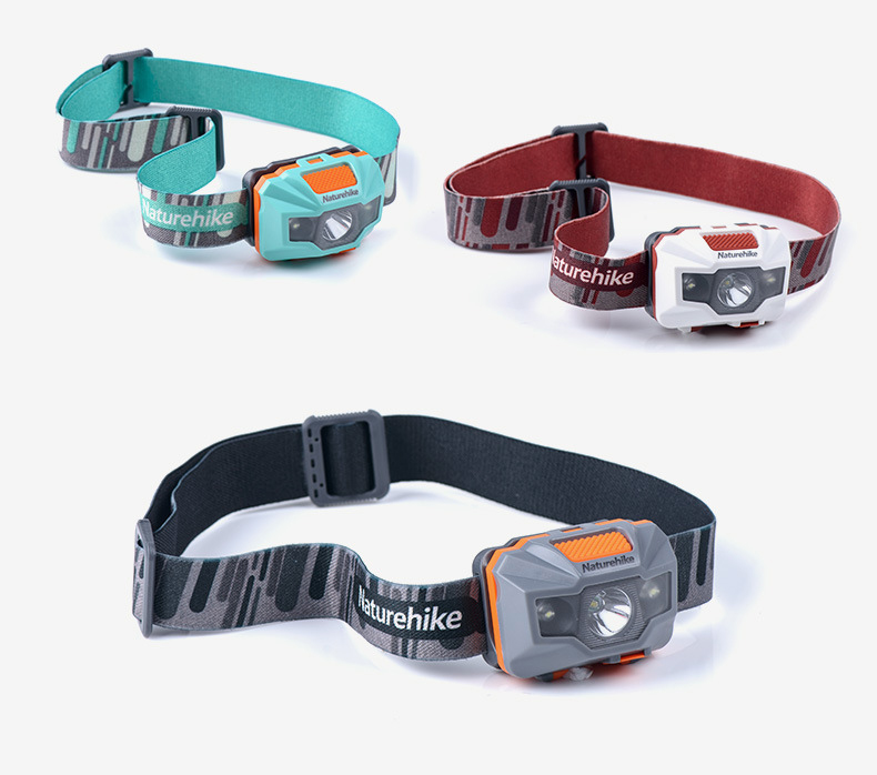 Naturehike Đèn pin đeo trán USB Outdoor LED Headlamp