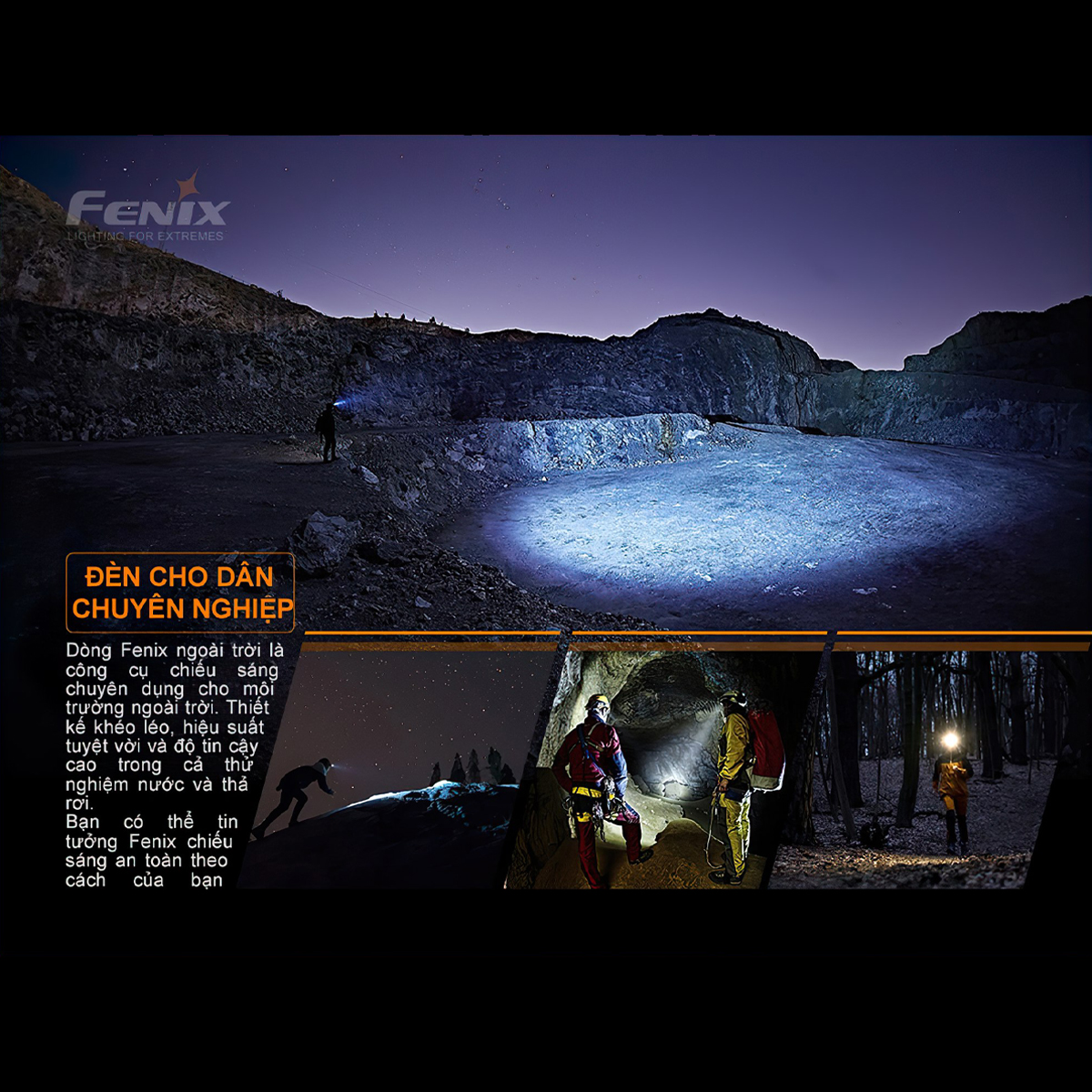 Fenix Hm50R V2.0 Đèn Pin Đội Đầu Cắm Trại Du Lịch Độ Sáng 700 Lumen Chiếu Xa 115M